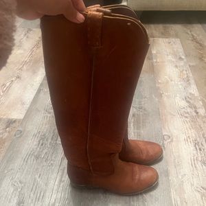 Beautiful cinnamon colored vintage Frye boots